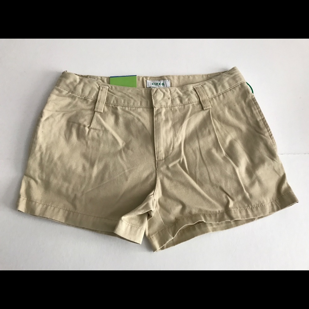 👖 CIRCO kid's khaki cotton shorts, uniform NWT